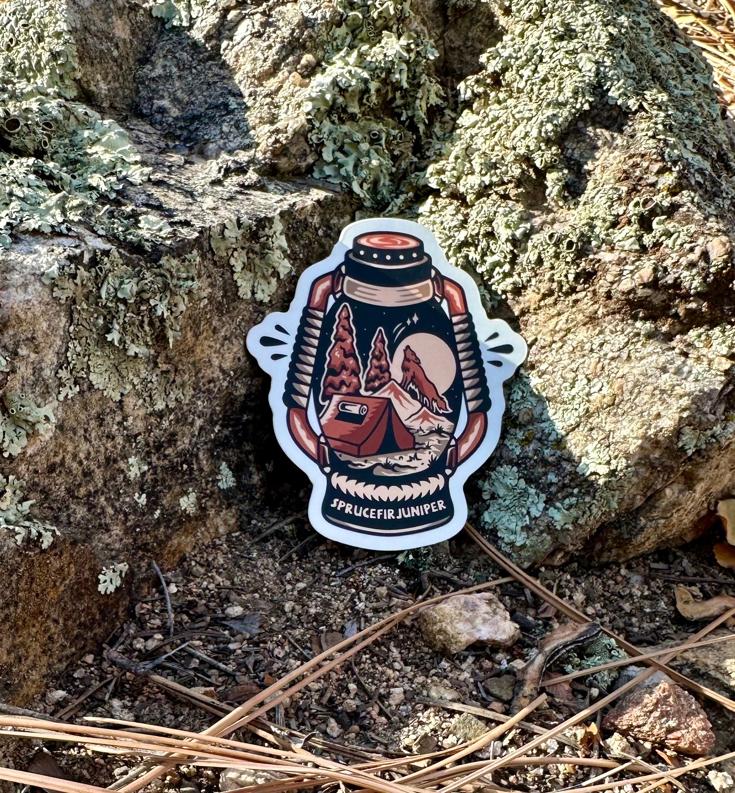 Lantern Sticker