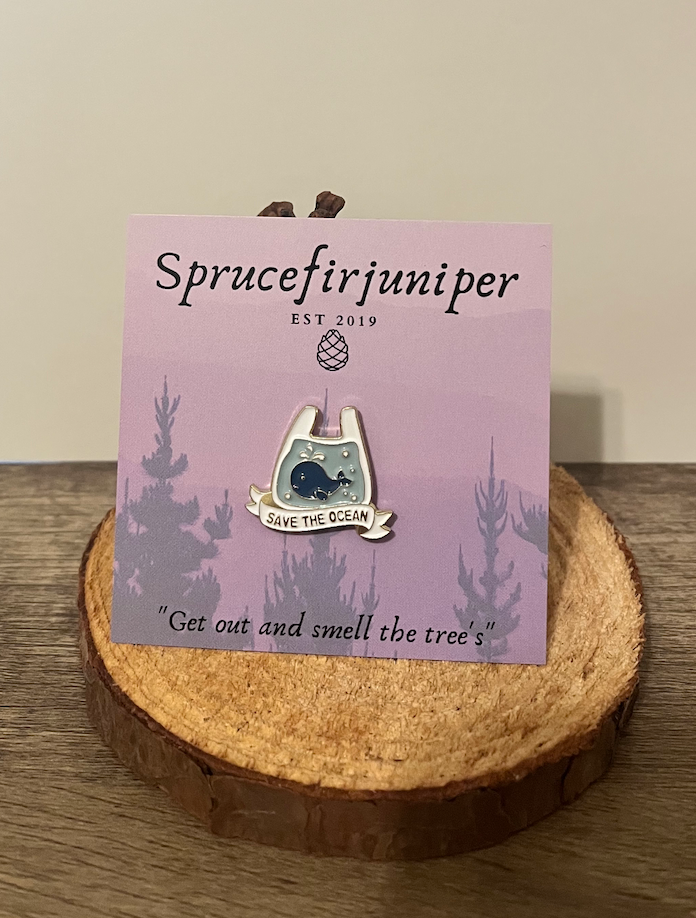 Save The Oceans Pin